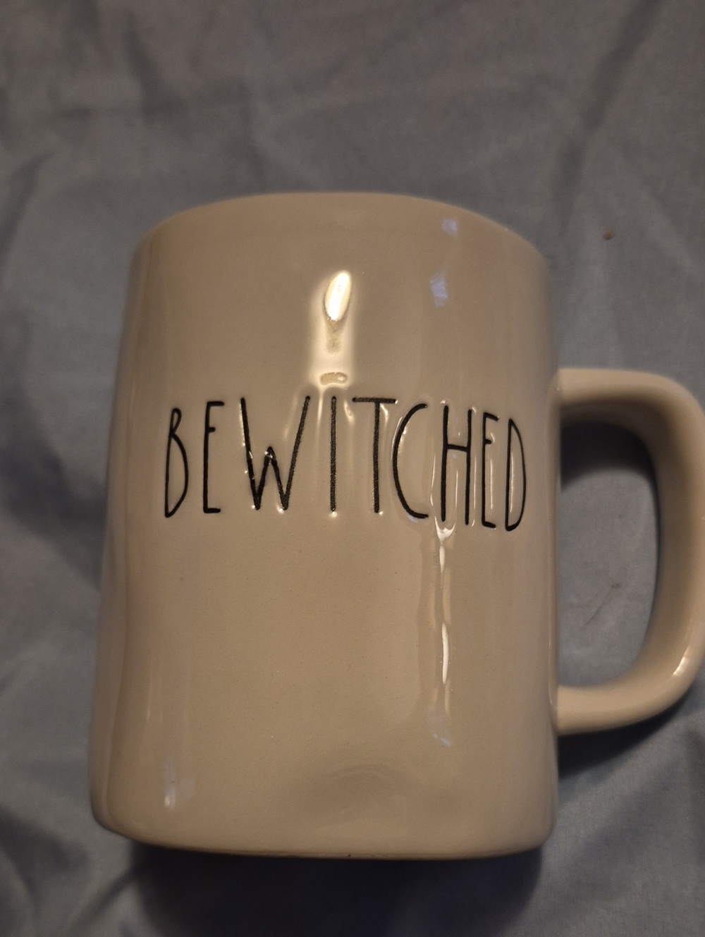 Rae Dunn Cream "BEWITCHED" Ceramic Mug